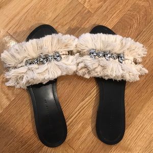Furry Zara slides
